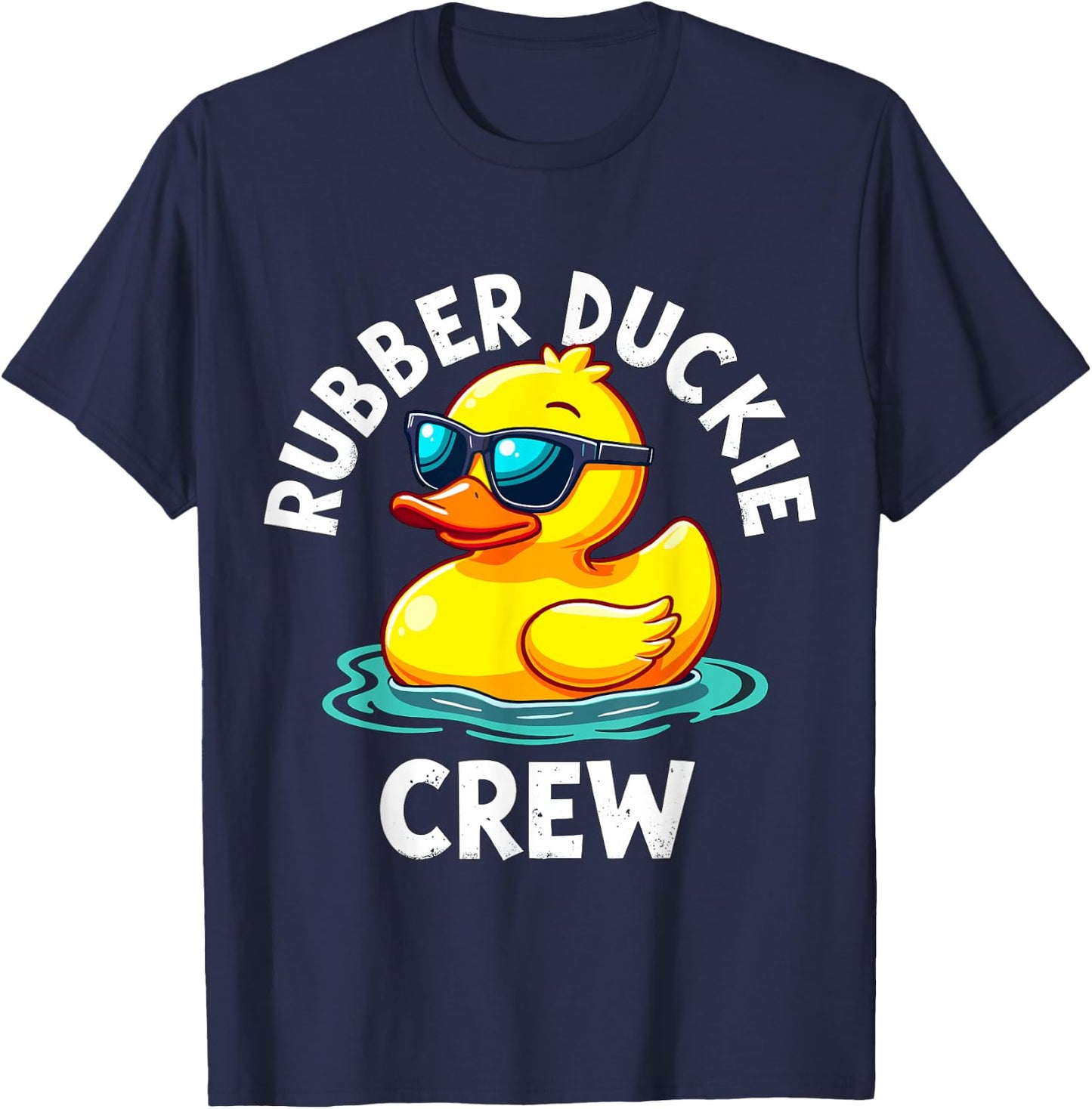 Rubber Duckie Crew T-Shirt - T-Shirt | Navy