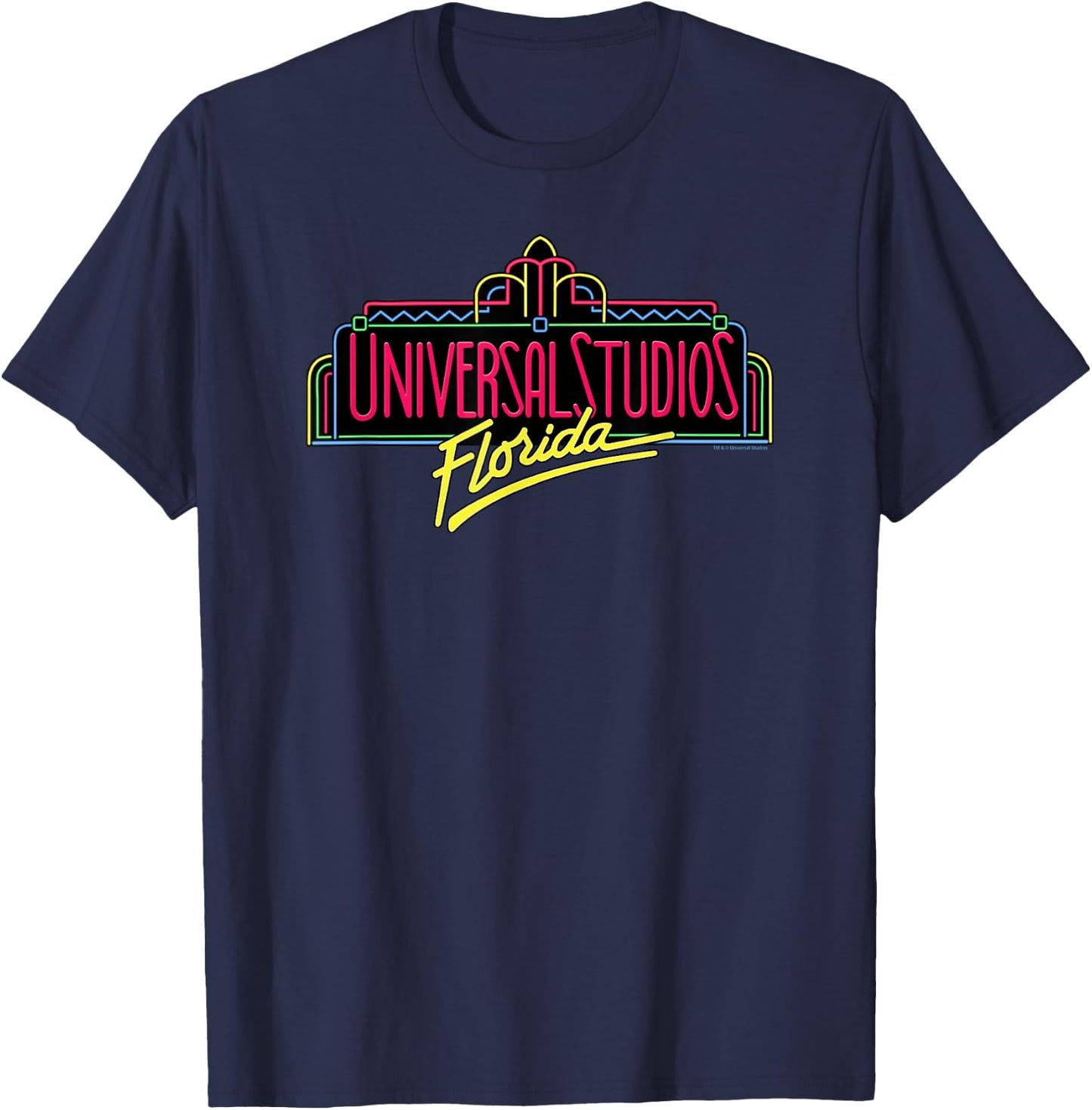 Universal Studios Florida Marquee T-Shirt - T-Shirt | Navy
