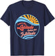 Lower the latitude better the attitude relax positive beach T-Shirt - T-Shirt | Navy
