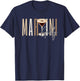 Martini Girly Espresso Martini Time Caffeine Vintage T-Shirt - T-Shirt | Navy
