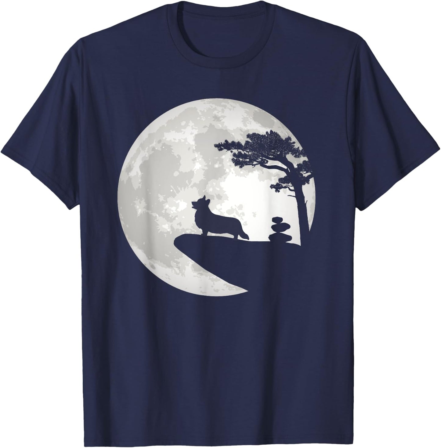 Funny & Cute Corgi Dog - Corgi Lover - Pembroke Welsh Corgi T-Shirt - T-Shirt | Navy