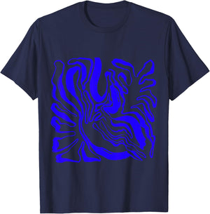 Matisse Artist Painting Aesthetic artificial flower Abstract T-Shirt - T-Shirt | Navy