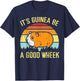 Guinea Pig Be A Good Wheek Funny Cavy Pun Women Men Kids T-Shirt - T-Shirt | Navy