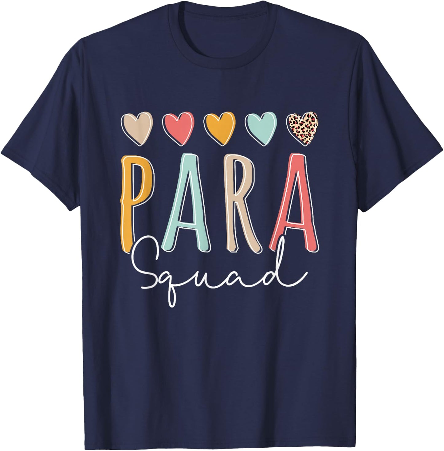 para Squad Paraprofessional T-Shirt - T-Shirt | Navy