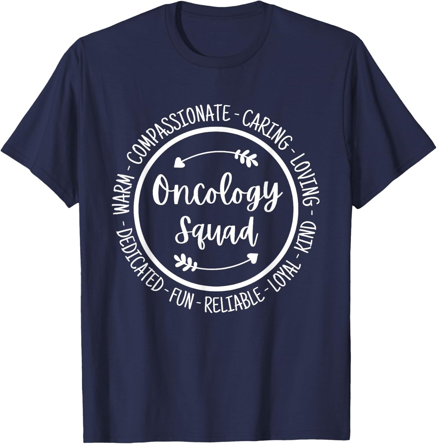 Oncology Squad Nurse OCN Nursing Oncologist Nurse Week T-Shirt - T-Shirt | Navy