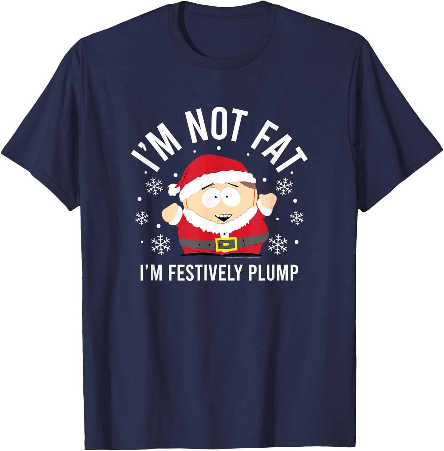 South Park - I'm Not Fat T-Shirt - T-Shirt | Navy
