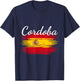 Cordoba Spain Flag Espana Espanol Matching Spanish T-Shirt - T-Shirt | Navy