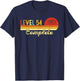 Level 54 Complete Couples Vintage 54th Wedding Anniversary T-Shirt - T-Shirt | Navy