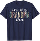 In My Grandma Era Leopard Letter Print Funny Gifts Grandma T-Shirt - T-Shirt | Navy