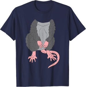 Headless Rat Funny Rat Lover Mouse Halloween T-Shirt - T-Shirt | Navy