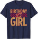 NBA Cleveland Cavaliers Birthday Girl Checkered Logo T-Shirt - T-Shirt | Navy