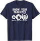 Know Your PARASITES Anti-Trump Resist T Shirt Funny Gift T-Shirt - T-Shirt | Navy