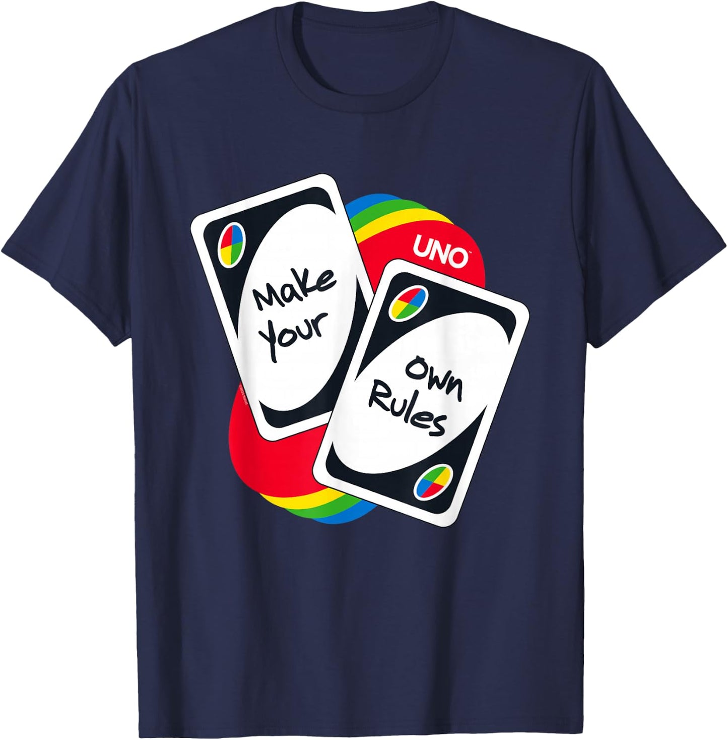 UNO - Make Your Own Rules T-Shirt - T-Shirt | Navy