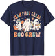 Team First Grade Boo Crew Cute First Grade Teacher Halloween T-Shirt - T-Shirt | Navy