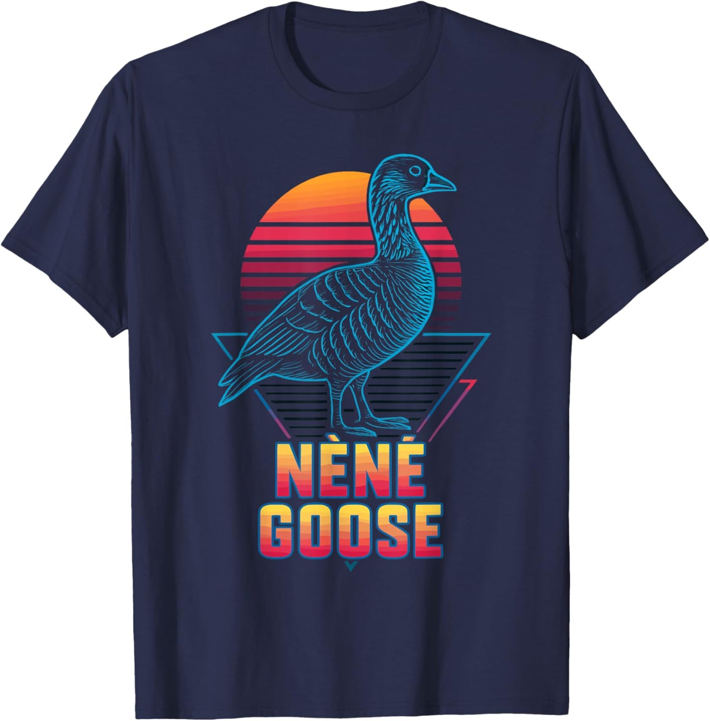 Nene Goose Retro T-Shirt - T-Shirt | Navy
