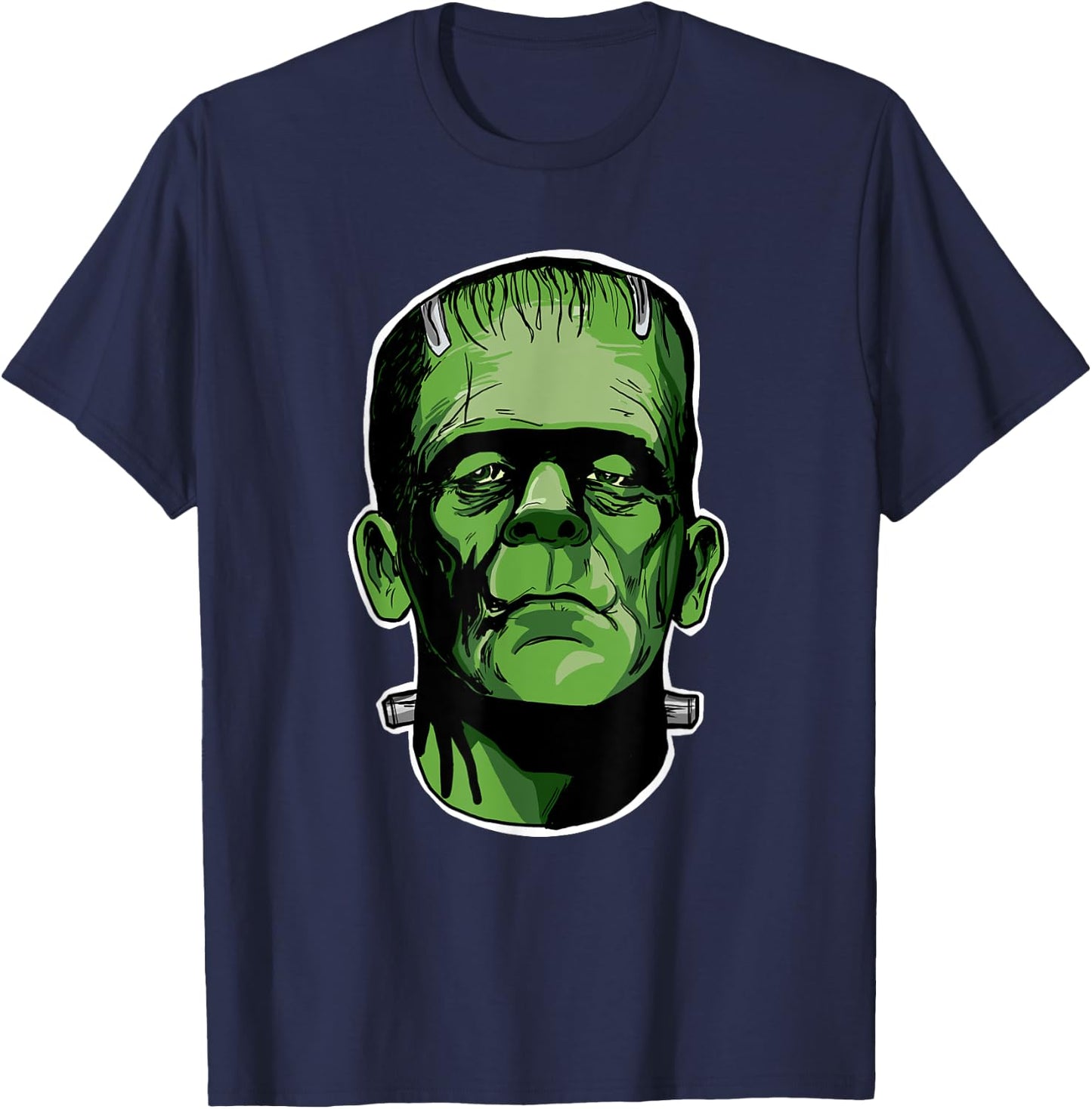 Frankenstein novelty Halloween Frankenstein T-Shirt - T-Shirt | Navy