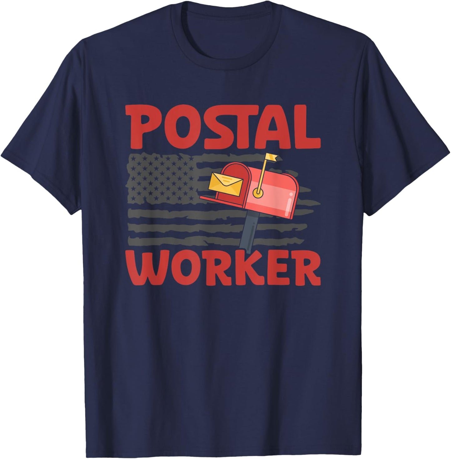 Postal Worker T-Shirt - T-Shirt | Navy