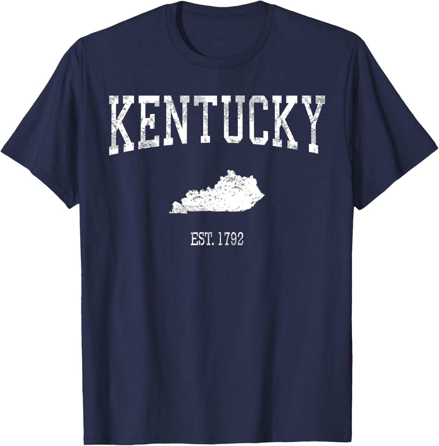 Kentucky Vintage Sports Design KY T-Shirt - T-Shirt | Navy