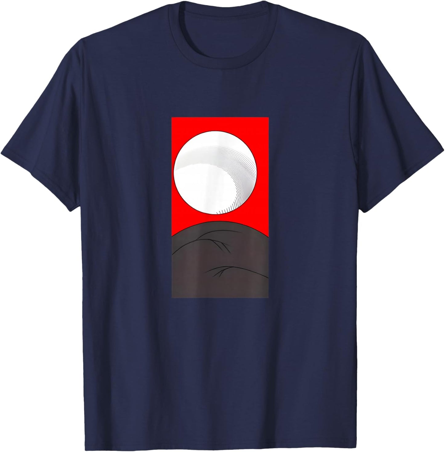 Hanafuda Japanese Vintage Cards Game Print T-Shirt - T-Shirt | Navy