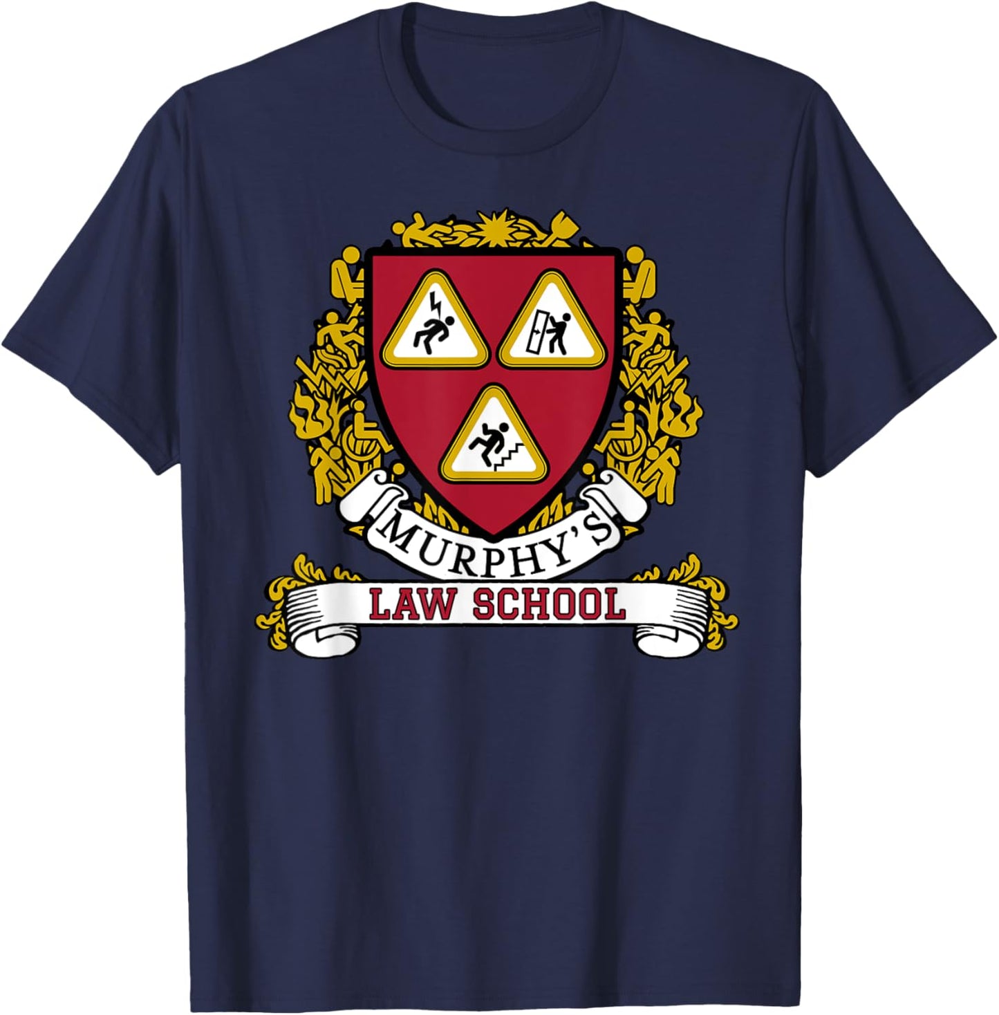 Murphy's Law School T-Shirt - T-Shirt | Navy