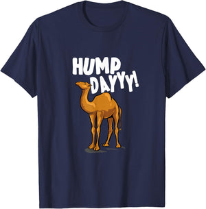 Funny Camel Dromedary - Camel Its Hump Day T-Shirt - T-Shirt | Navy