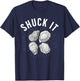 Cool Oyster Art Women Oyster Shucker Shuck Shucking T-Shirt - T-Shirt | Navy