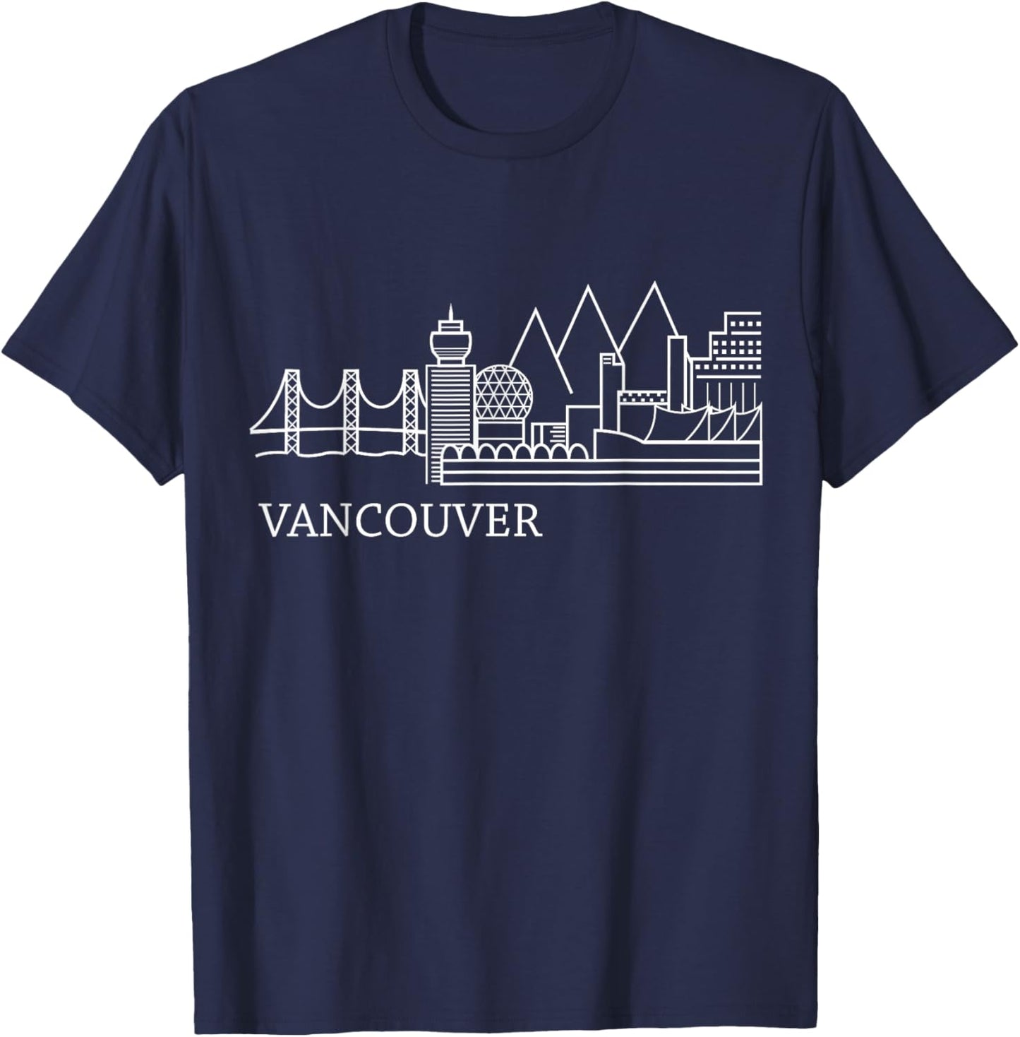 Souvenir Vancouver Canada Shirt Gifts T-Shirt - T-Shirt | Navy