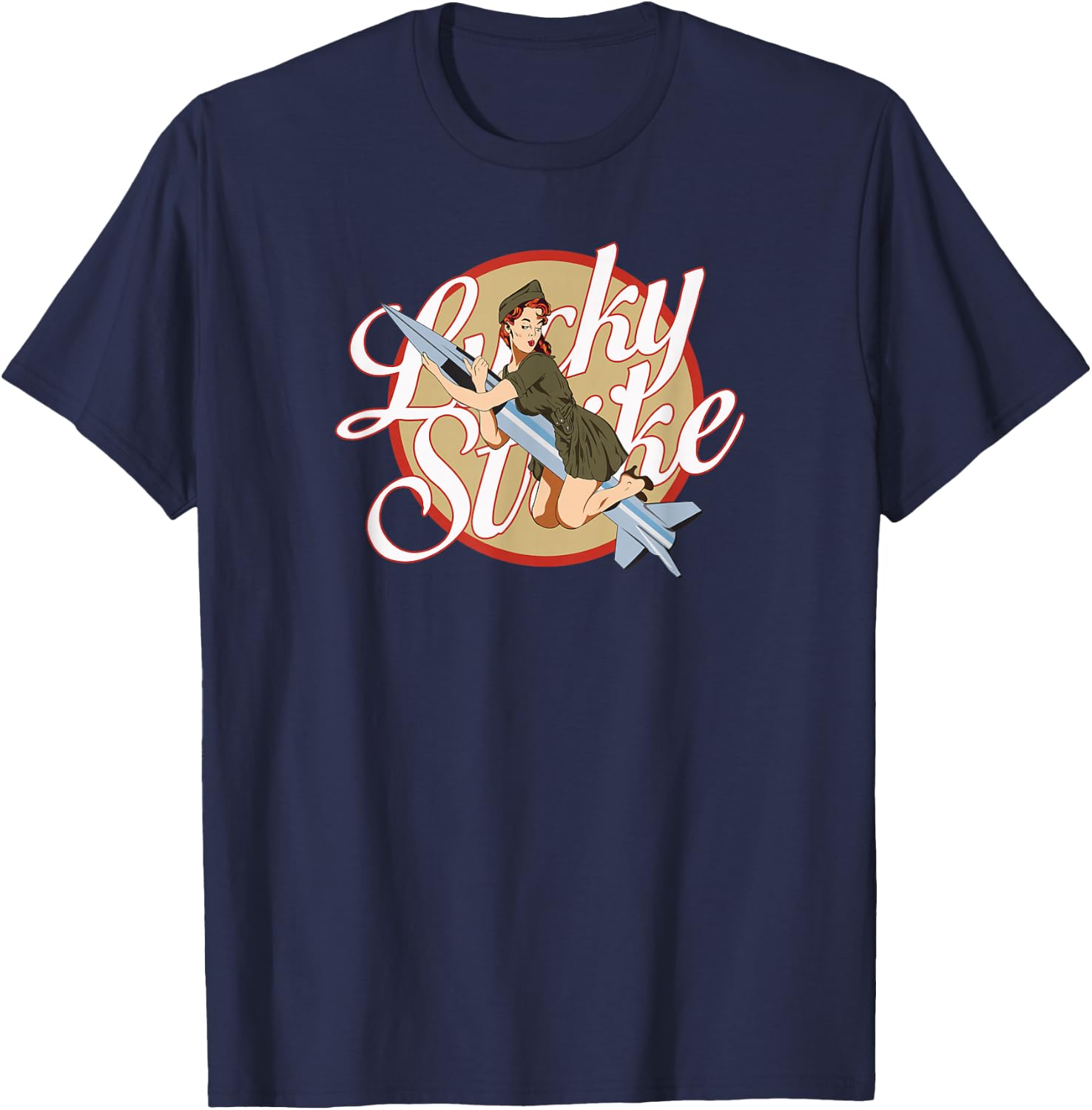 Lucky Strike T-Shirt - T-Shirt | Navy