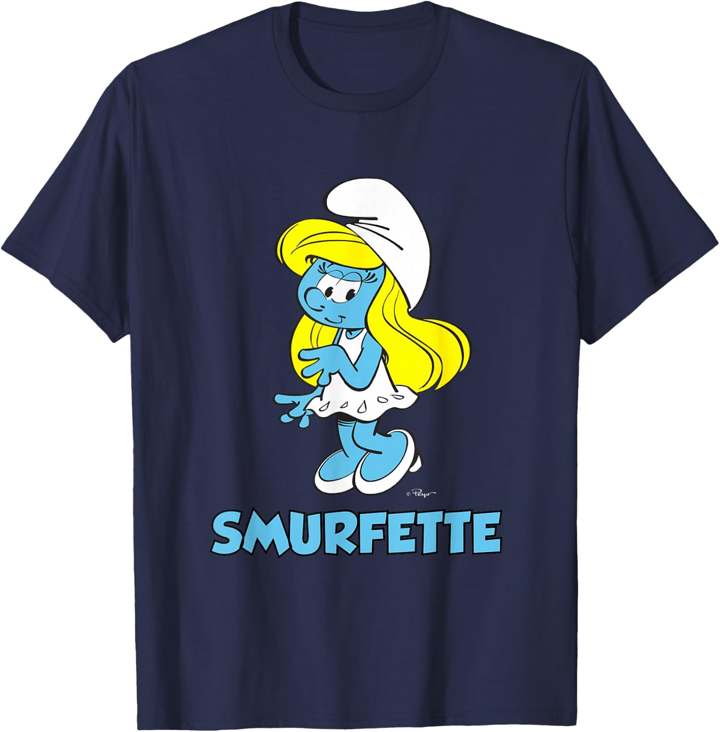 The Smurfs Smurfette T-Shirt - T-Shirt | Navy
