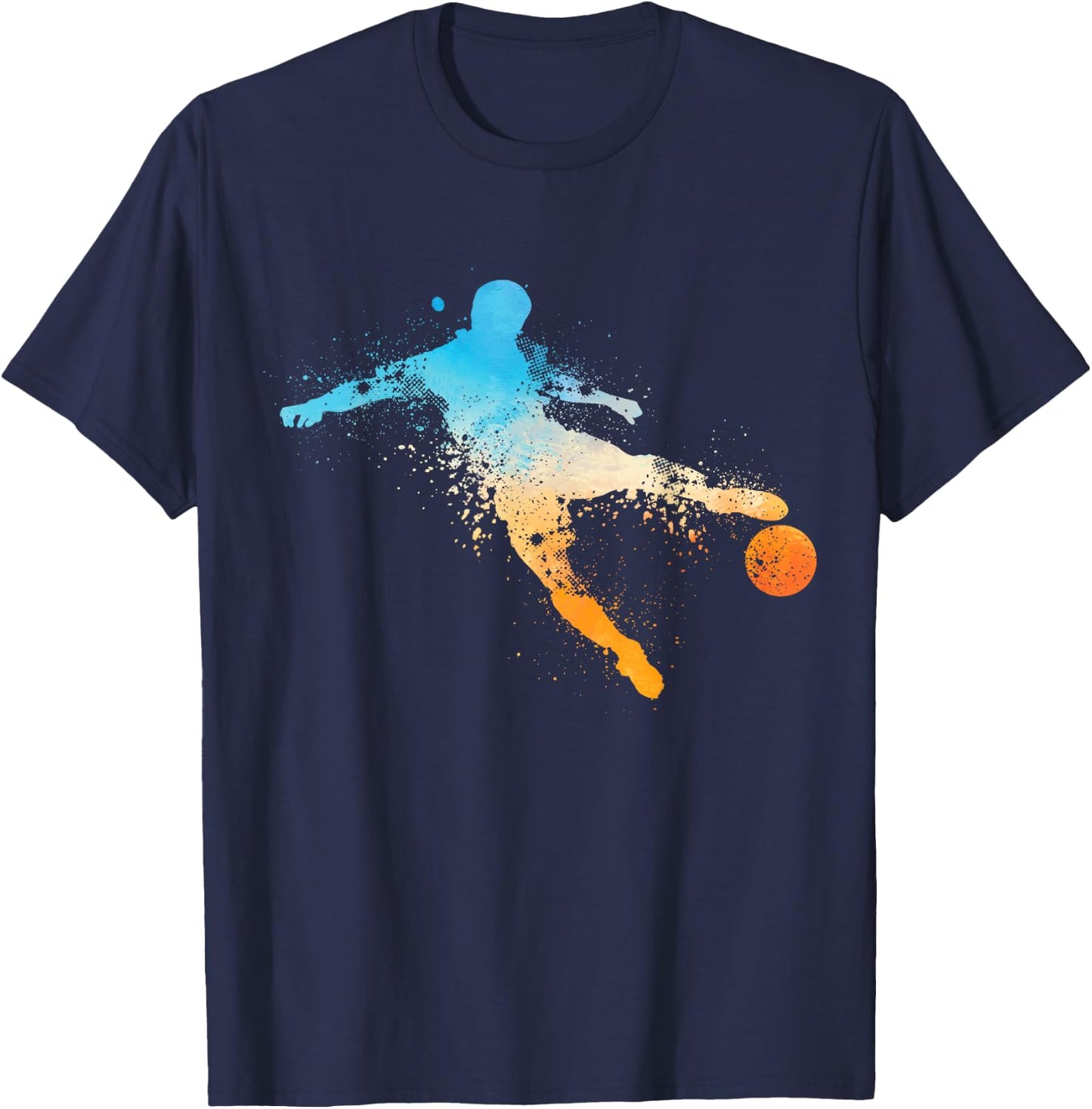 Soccer Splash Soccer Essentials for Boys Soccer Player T-Shirt - T-Shirt | Navy