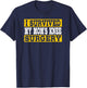 I Survived My Mom's Knee Surgery T-Shirt - T-Shirt | Navy