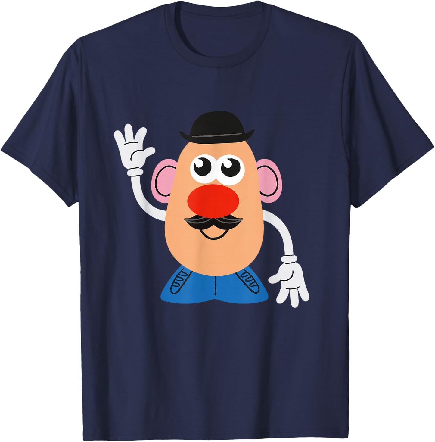 Mrs Potato Head Wave T-Shirt - T-Shirt | Navy