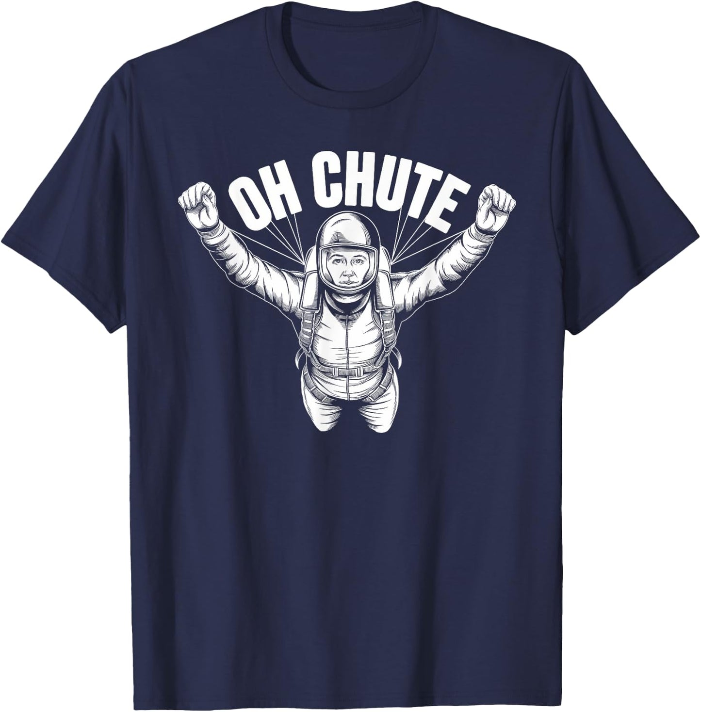 Oh Chute T-Shirt - T-Shirt | Navy