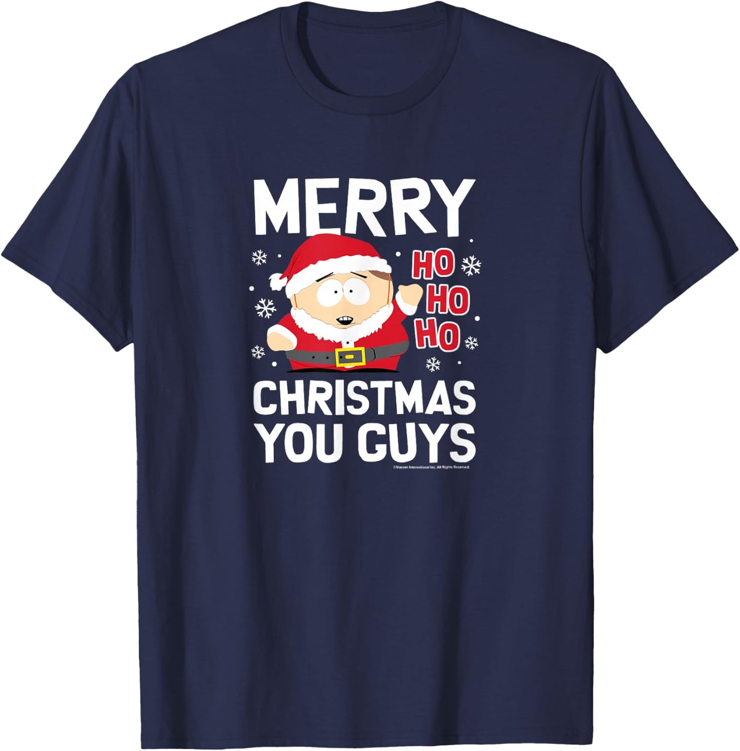 South Park - Merry Christmas You Guys T-Shirt - T-Shirt | Navy