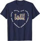Lolli Heart | Lolli Grandmother Appreciation Lolli Grandma T-Shirt - T-Shirt | Navy