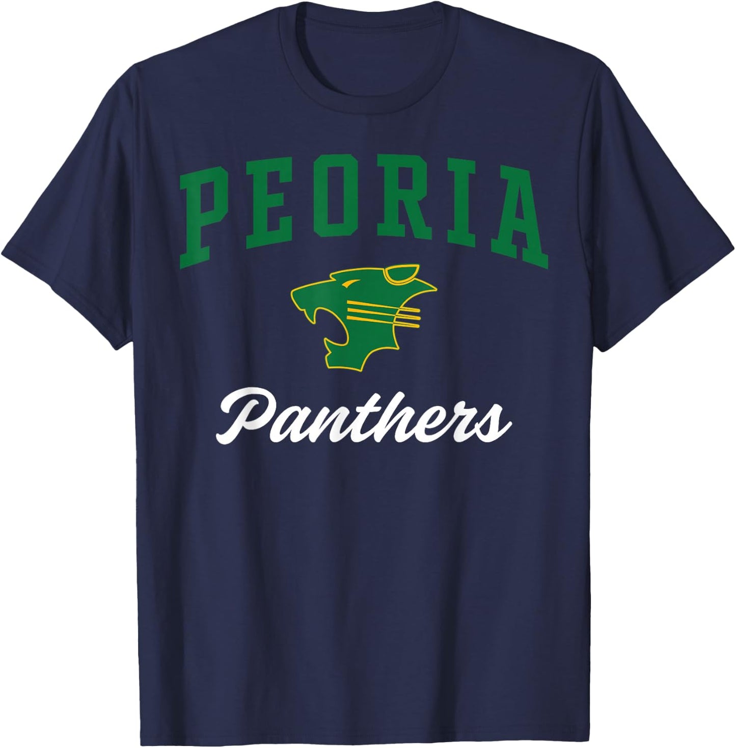 Peoria High School Panthers C3 T-Shirt - T-Shirt | Navy