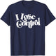 Teddy Swims I Lose Control T-Shirt - T-Shirt | Navy