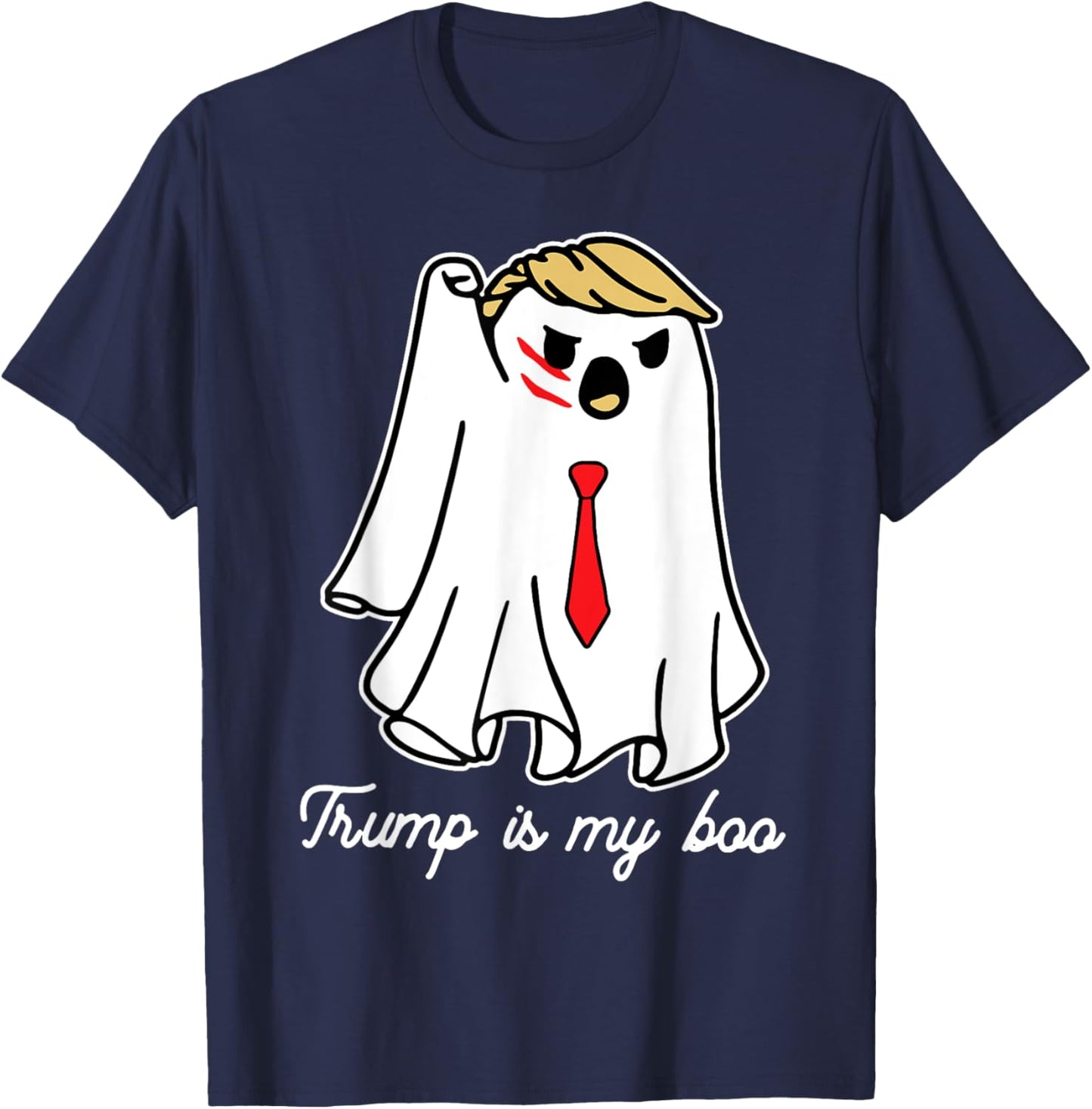 Trump Is My Boo T-Shirt - T-Shirt | Navy