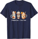 Pumpkin Spice and Jesus Christ Women Christan Fall Coffee T-Shirt - T-Shirt | Navy