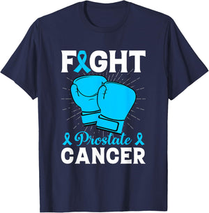 Fight Prostate Cancer T-Shirt - T-Shirt | Navy
