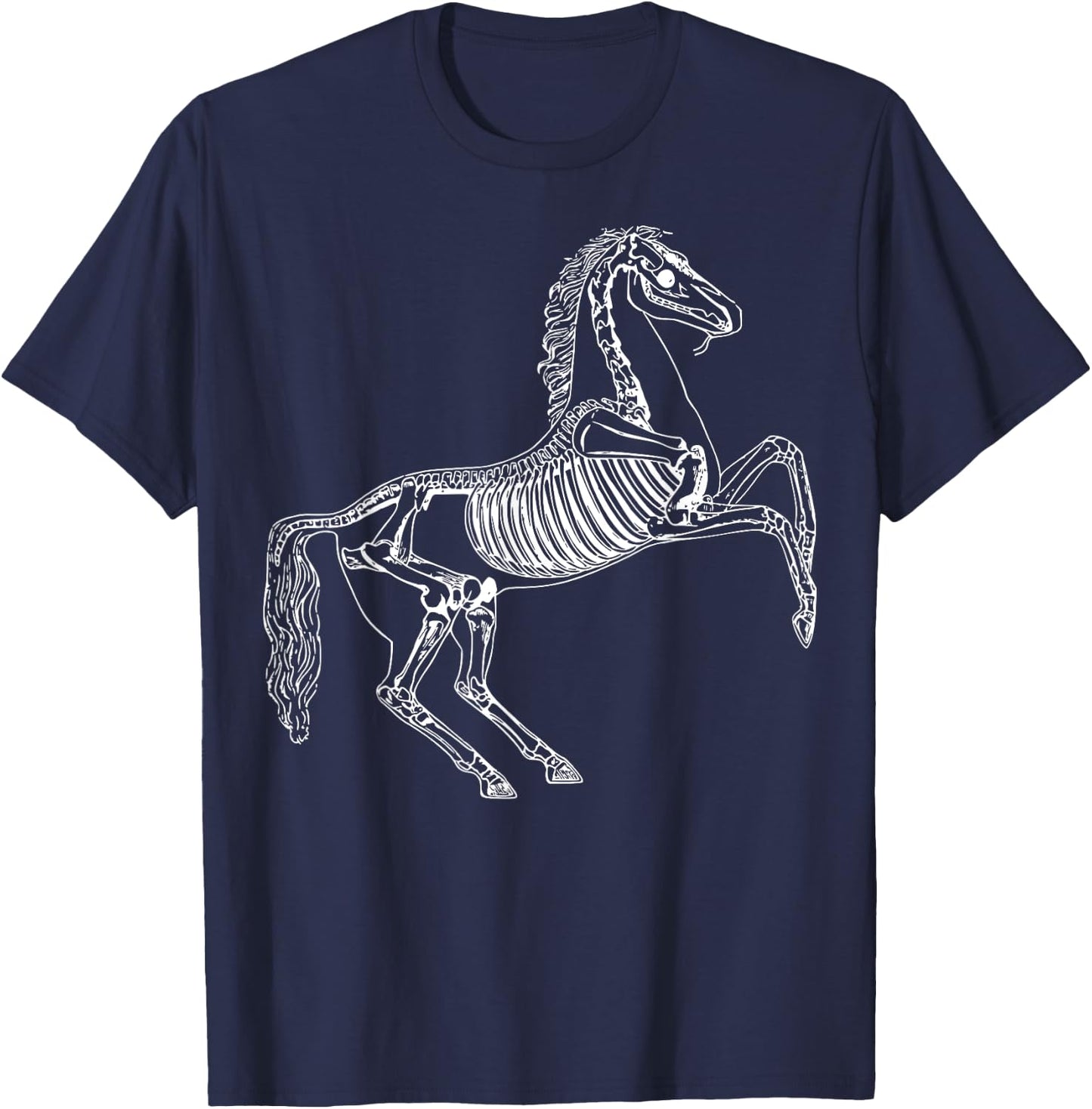 Horse Skeleton T-Shirt - T-Shirt | Navy