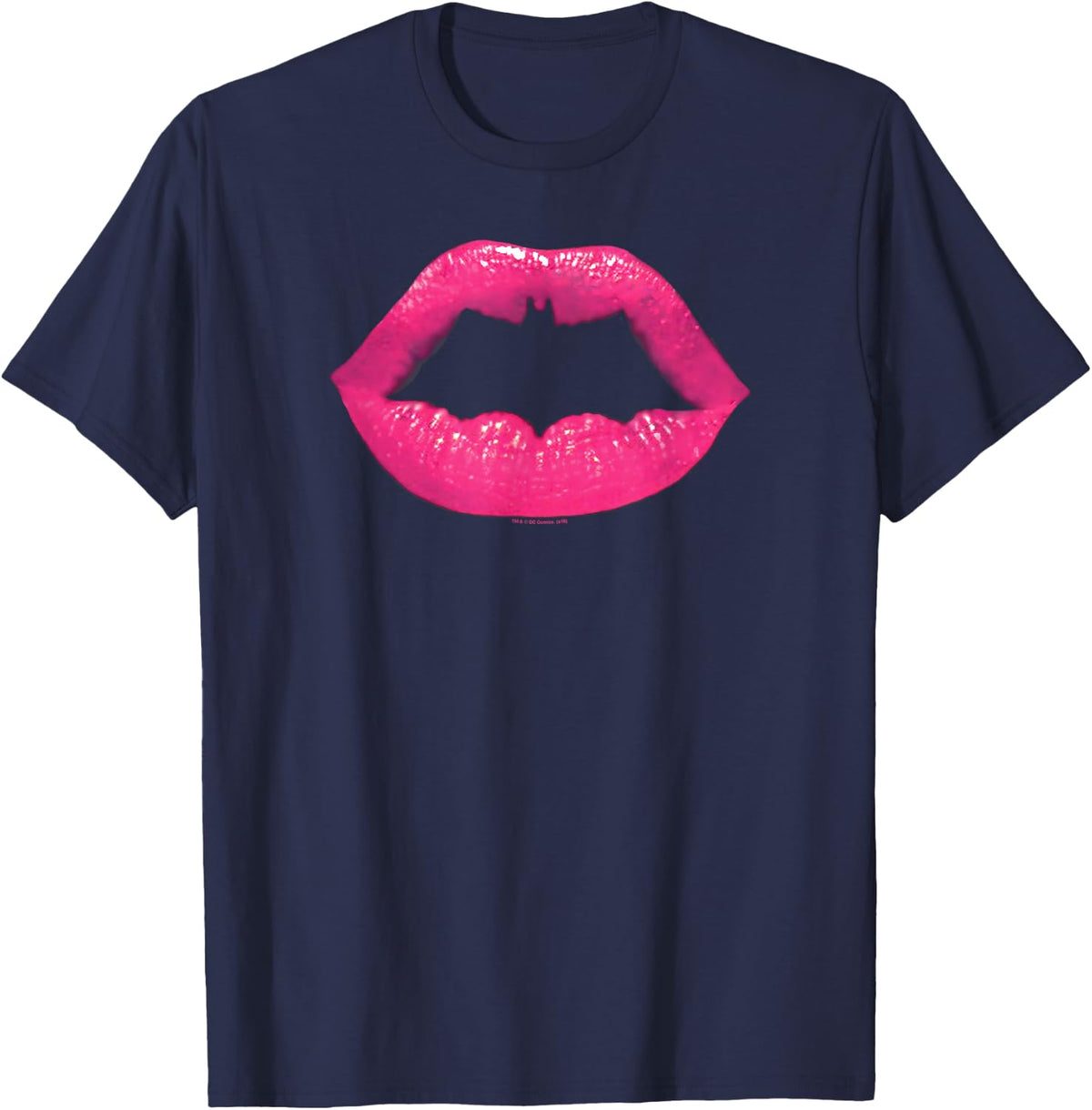 Batman Bat Kiss T-Shirt - T-Shirt | Navy