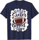 Football Little Sister Biggest Fan Football Sister T-Shirt - T-Shirt | Navy