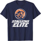 Stallions Elite Basketball Team T-Shirt - T-Shirt | Navy