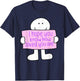 i hope you know how loved you are Funny design T-Shirt - T-Shirt | Navy
