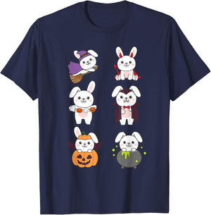 Bunny Halloween Costume Bunnies Halloween T-Shirt - T-Shirt | Navy