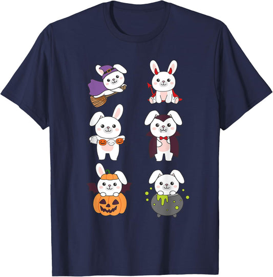 Bunny Halloween Costume Bunnies Halloween T-Shirt - T-Shirt | Navy
