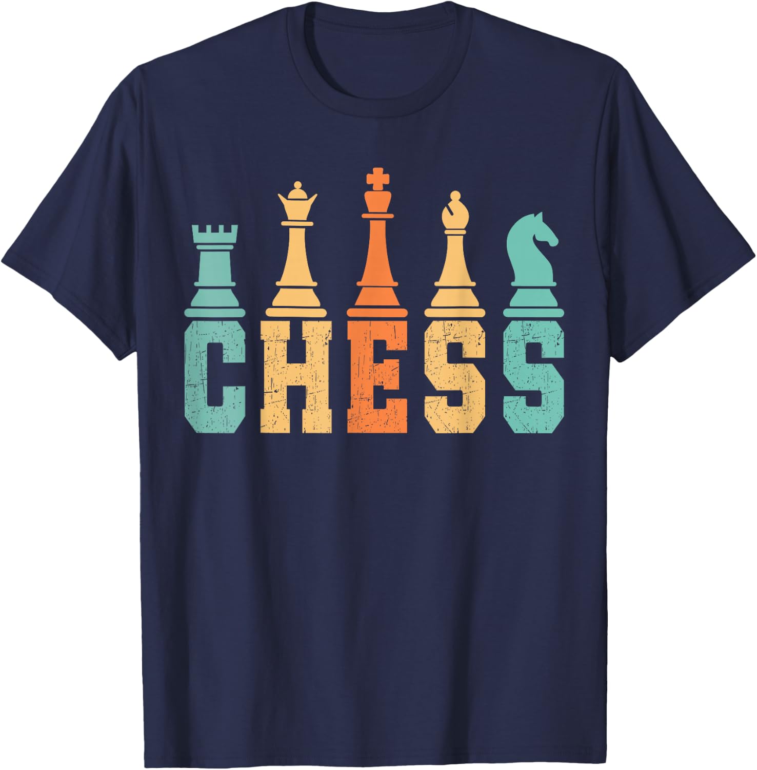 Chess T-Shirt - T-Shirt | Navy