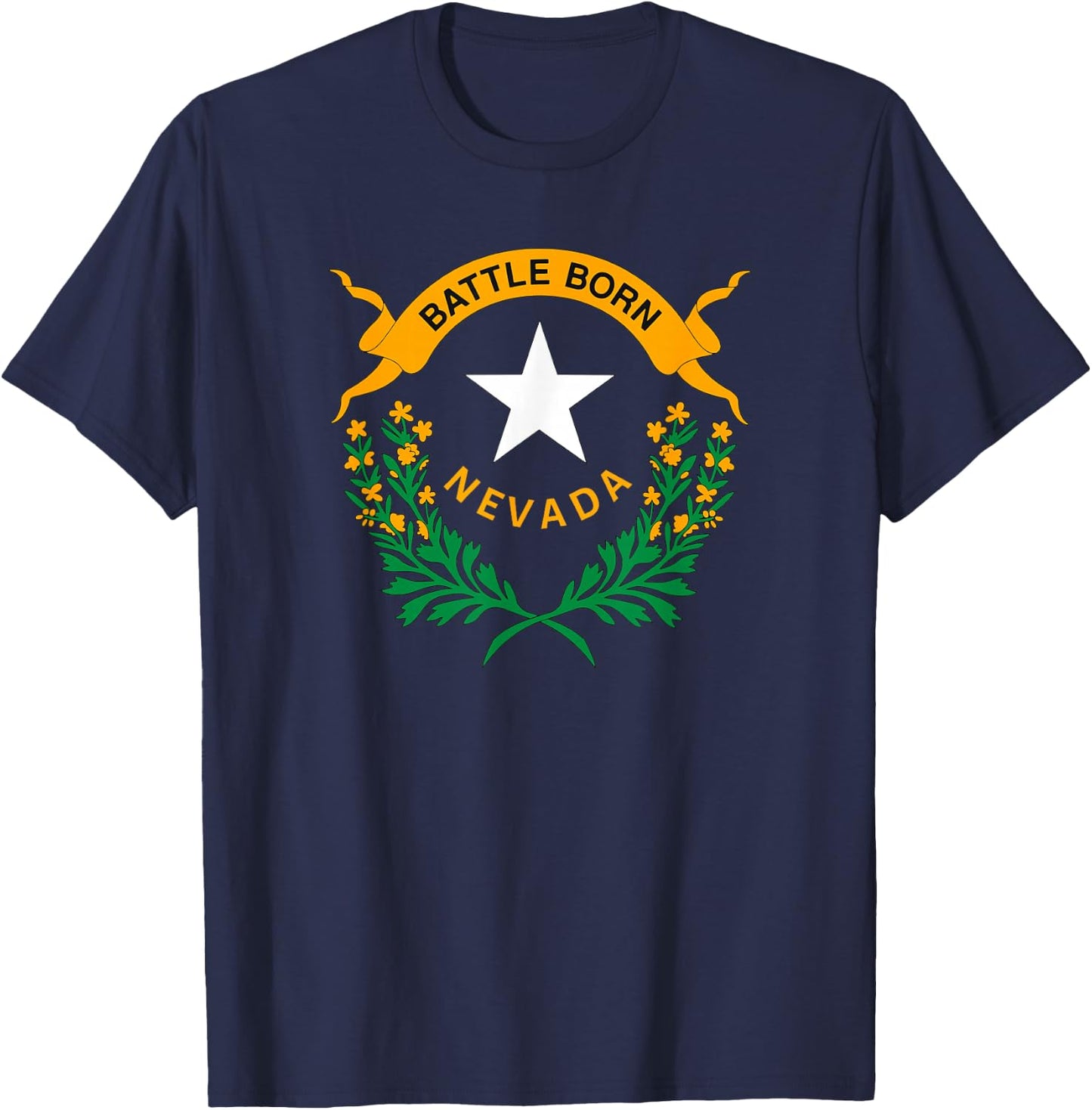 Happy Nevada Day T-Shirt - T-Shirt | Navy