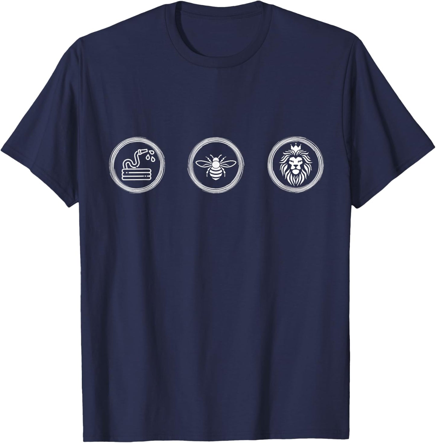 Hose bee lion T-Shirt - T-Shirt | Navy